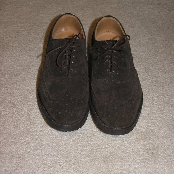 Churchs Fairfield Brown Suede Leather Wingtips Size 6.5G main image 8